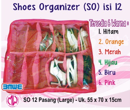 jual shoes organizer isi 12 sekat tas menyimpan sepatu sandal syntia emwe bag jual shoes organizer isi 12 sekat tas menyimpan sepatu sandal syntia emwe bag