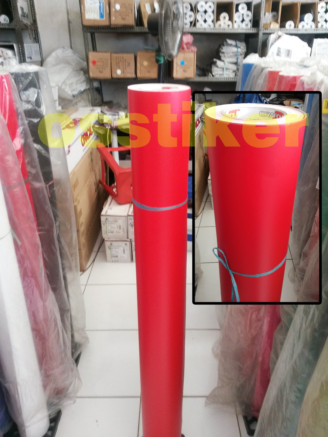 Jual Stiker Oracal DOFF Tinggi 125cm Buat Wrapping Mobil Kap