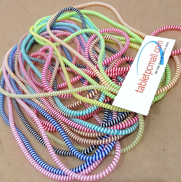 jual pelindung kabel spiral 2 tone cord protector tablet jual pelindung kabel spiral 2 tone cord protector tablet