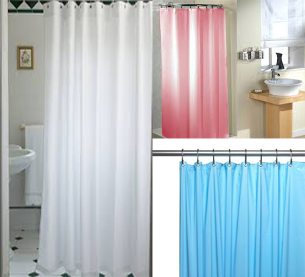 jual 180 180cm shower curtain tirai kamar mandi polos jual 180 180cm shower curtain tirai kamar mandi polos