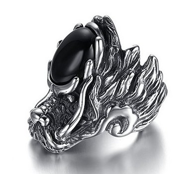 jual titanium ring cincin pria kepala naga jual titanium ring cincin pria kepala naga