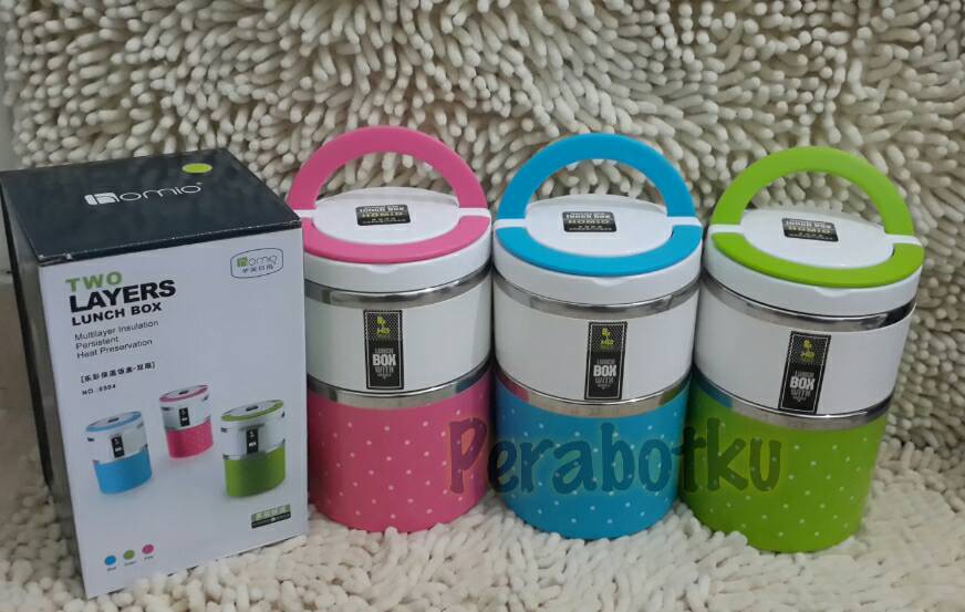 jual rantang stainless kotak makan lunch box homio warna jual rantang stainless kotak makan lunch box homio warna
