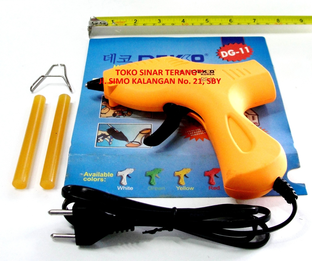 jual alat lem tembak dekko 60w dg 11 korea melt glue gun deko pistol toko sinar terang jual alat lem tembak dekko 60w dg 11 korea melt glue gun deko pistol toko sinar terang