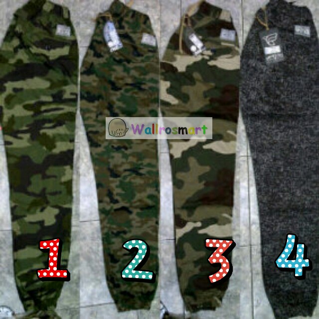 jual celana jogger loreng joger army sweatpants jual celana jogger loreng joger army sweatpants