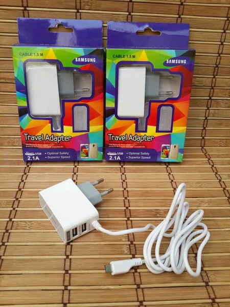 jual travel charger samsung 3output 2 1a mofan accesories jual travel charger samsung 3output 2 1a mofan accesories