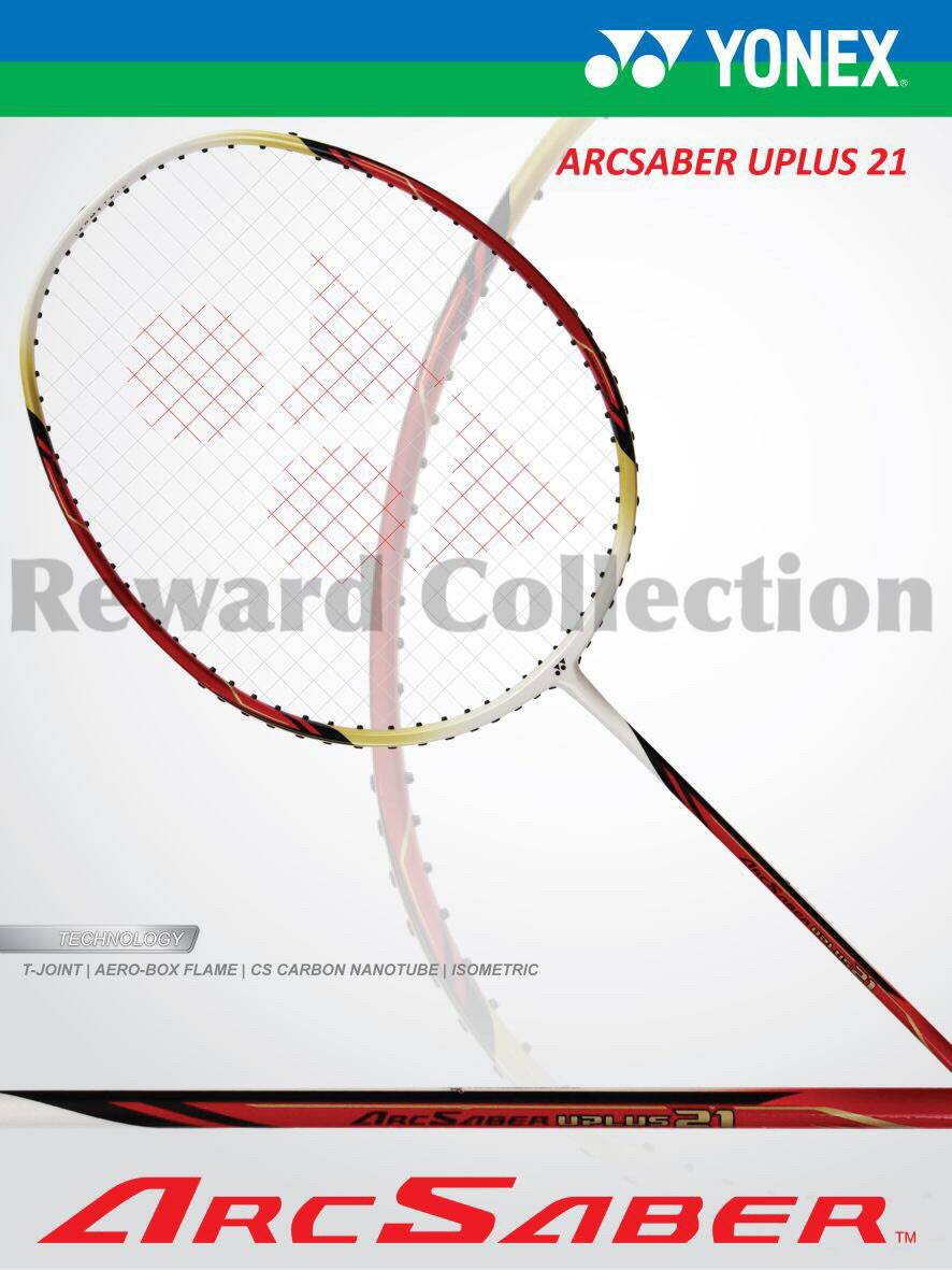 jual raket badminton yonex arcsaber uplus 21 reward jual raket badminton yonex arcsaber uplus 21 reward