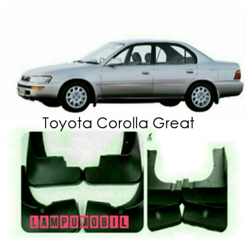 jual mudguard karpet roda set toyota corolla great jual mudguard karpet roda set toyota corolla great