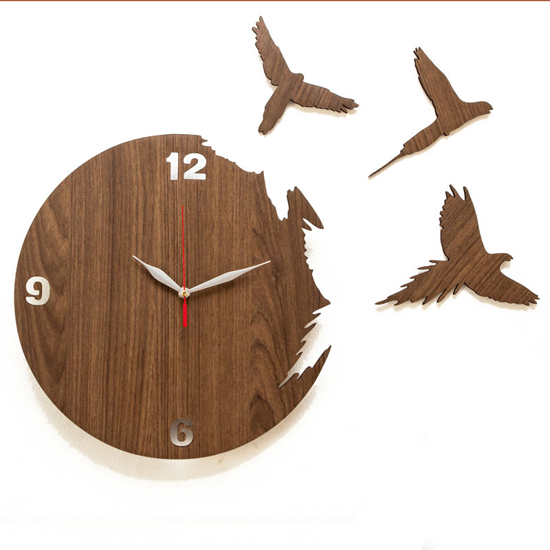 jual jam dinding unik artistik flying bird wall clock nail your art jual jam dinding unik artistik flying bird wall clock nail your art