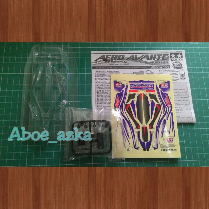 jual tamiya aero avante clear polycarbonate set jual tamiya aero avante clear polycarbonate set