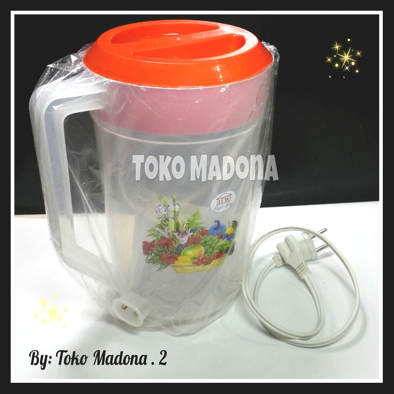 jual teko listrik plastik besar merk hw 2 1 liter jual teko listrik plastik besar merk hw 2 1 liter