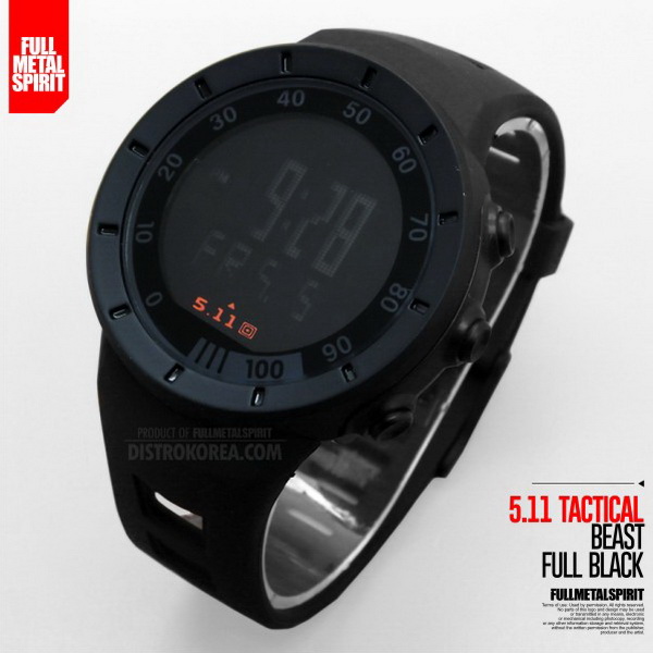 jual jam tangan pria 5 11 tactical beast black jilo jual jam tangan pria 5 11 tactical beast black jilo