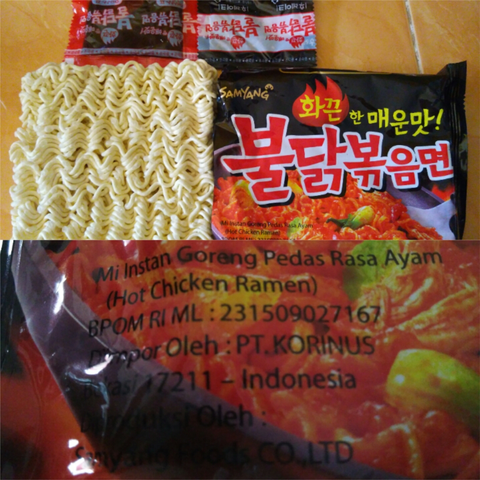 Jual Samyang Ramen Mie Goreng Super HOT!!!! - Rizashop94