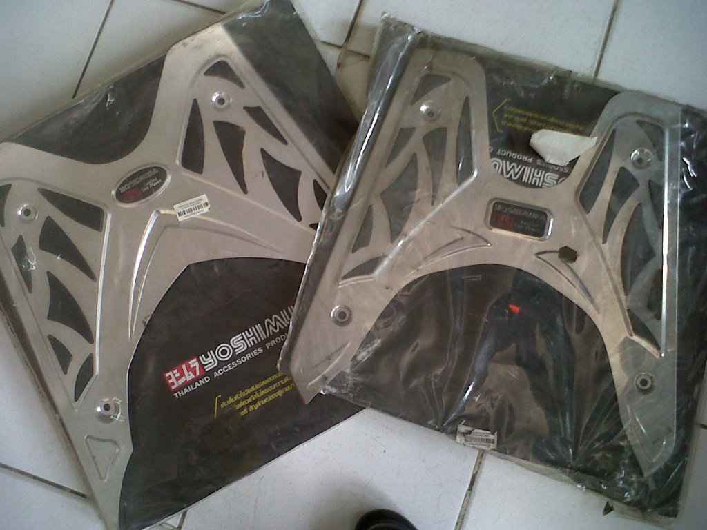 ... Jual Bordes Alas Kaki Vario Bahan Stailess Yoshimura Auto Racing Shop Tokopedia
