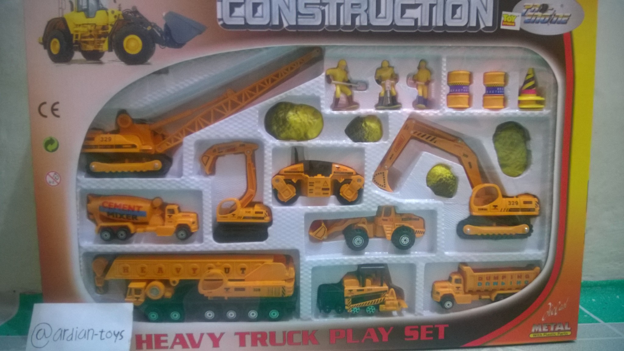 jual pro engine construction diecast traktor set ardian jual pro engine construction diecast traktor set ardian