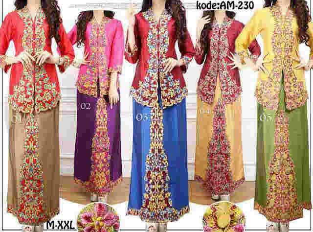Jual Kebaya Taveta Bordir Am 230 Dianaku jual kebaya taveta bordir am 230 dianaku