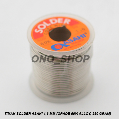 jual timah solder asahi 1 6 mm grade 60 alloy 250 gram jual timah solder asahi 1 6 mm grade 60 alloy 250 gram