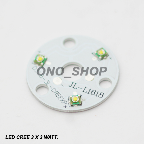 jual led cree xml 3 x 3 watt ono shop jual led cree xml 3 x 3 watt ono shop