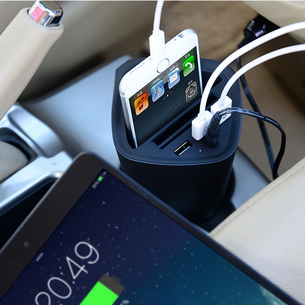 jual orico car cup charger with 3 usb port budgetgadget jual orico car cup charger with 3 usb port budgetgadget