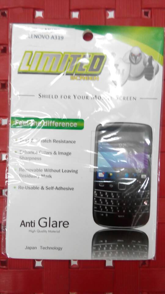 jual antigores glare anti minyak lenovo a319 cellular jual antigores glare anti minyak lenovo a319 cellular