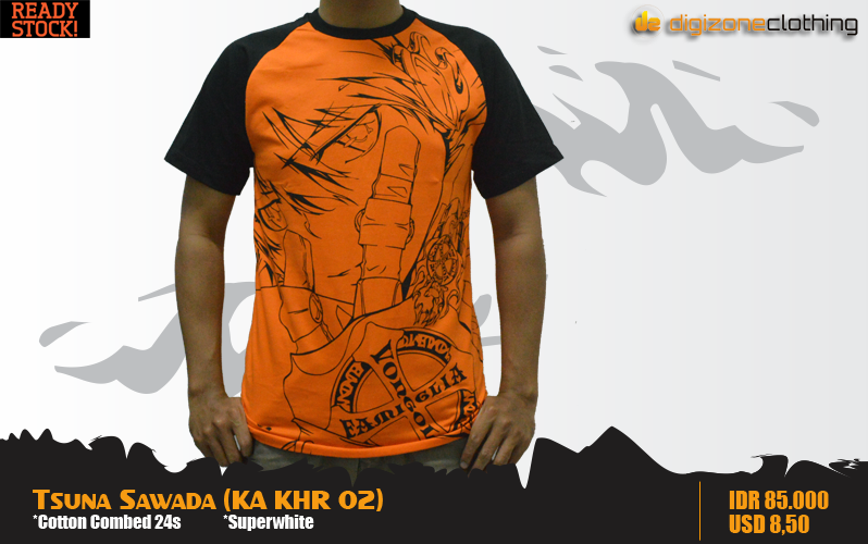 jual tsuna sawada t shirt katekyo hitman reborn jual tsuna sawada t shirt katekyo hitman reborn