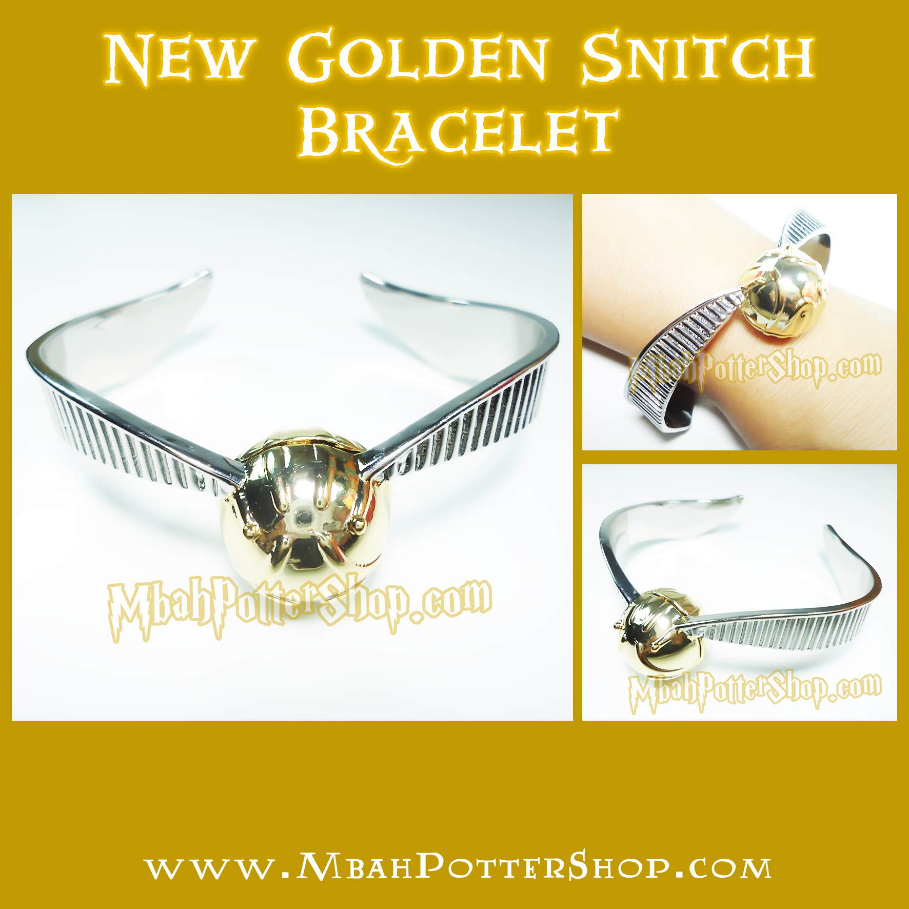 Gelang New jual gelang new golden snitch harry potter new golden Gelang New jual gelang new golden snitch harry potter new golden
