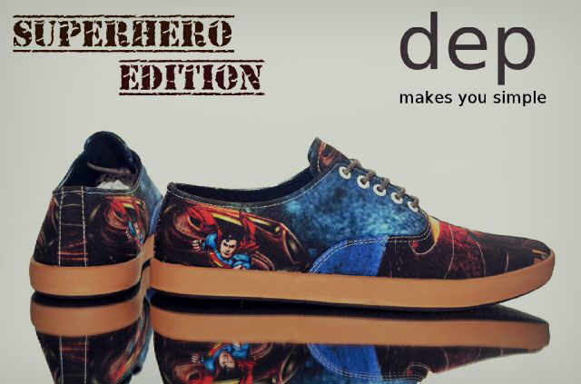 jual sepatu casual dep superman edition sneaker kets jual sepatu casual dep superman edition sneaker kets