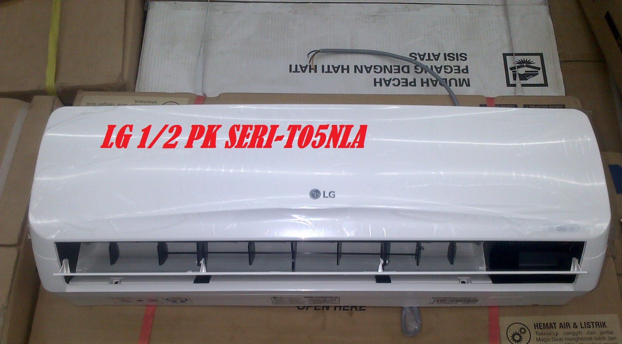 jual ac lg 1 2pk seri t 05 nla 1 set unit indoor outdoor jual ac lg 1 2pk seri t 05 nla 1 set unit indoor outdoor