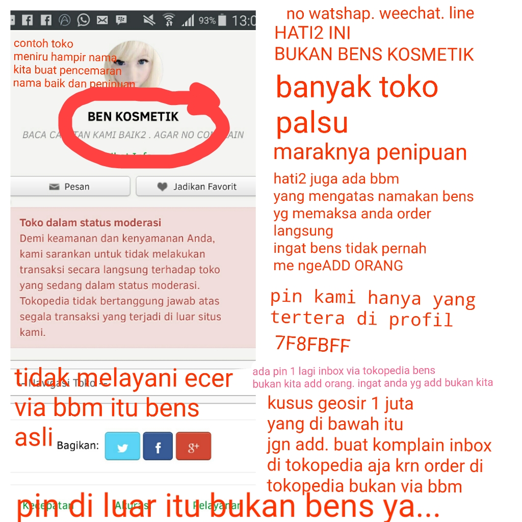 jual pengumuman penipuan toko palsu hati hati wajib baca jual pengumuman penipuan toko palsu hati hati wajib baca