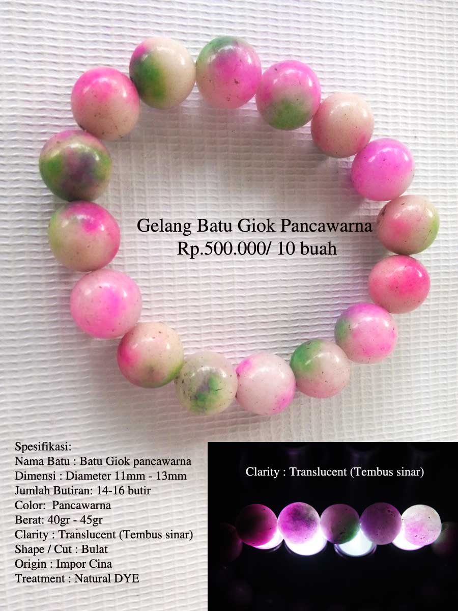 jual 10 buah gelang batu giok pancawarna grosir cincin jual 10 buah gelang batu giok pancawarna grosir cincin