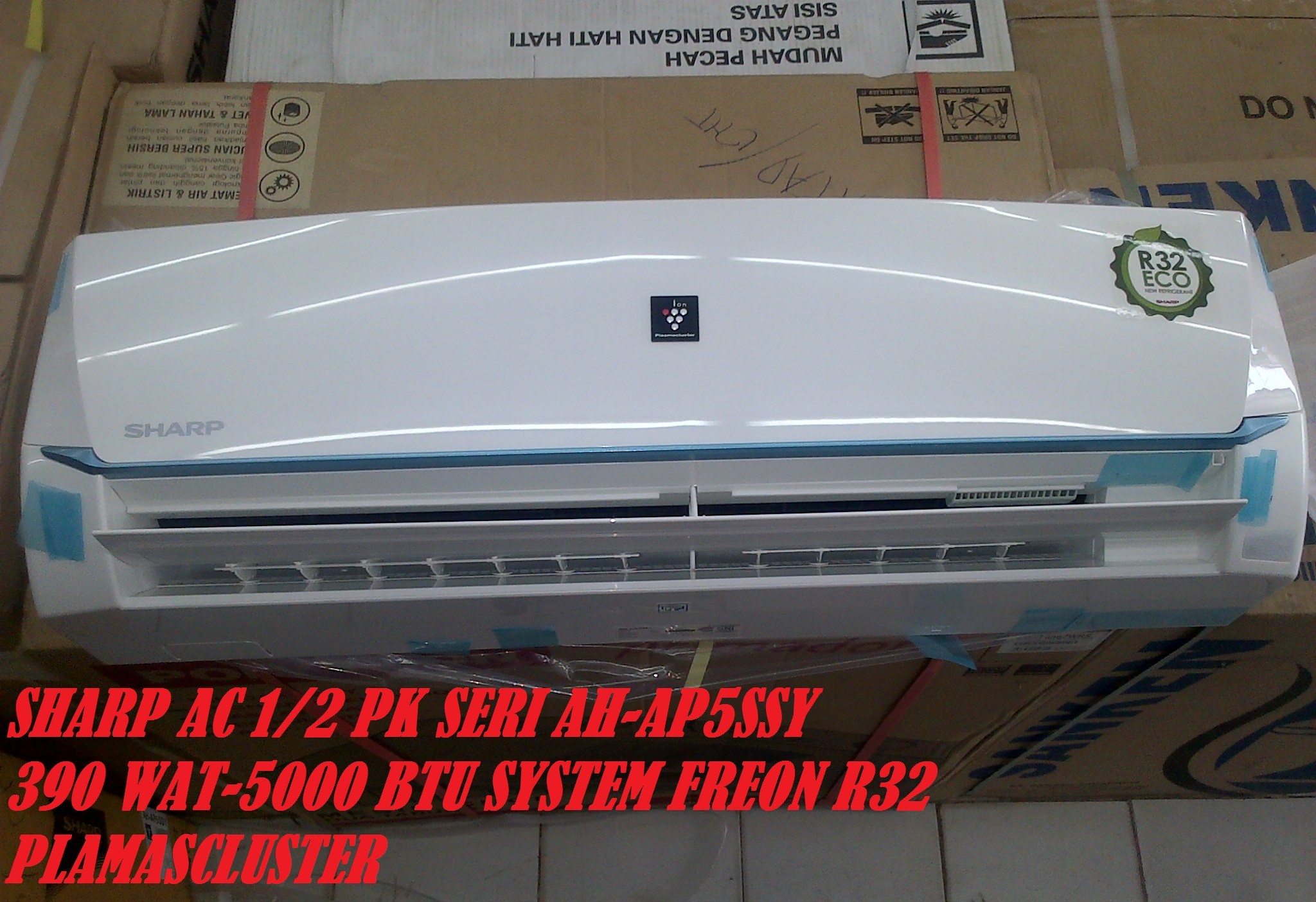 jual ac sharp 1 2 pk seri ah ap5 ssy 1 set unit indoor jual ac sharp 1 2 pk seri ah ap5 ssy 1 set unit indoor