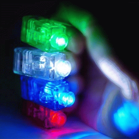 jual 1 pak isi 4 pcs led finger laser beam light magic jual 1 pak isi 4 pcs led finger laser beam light magic