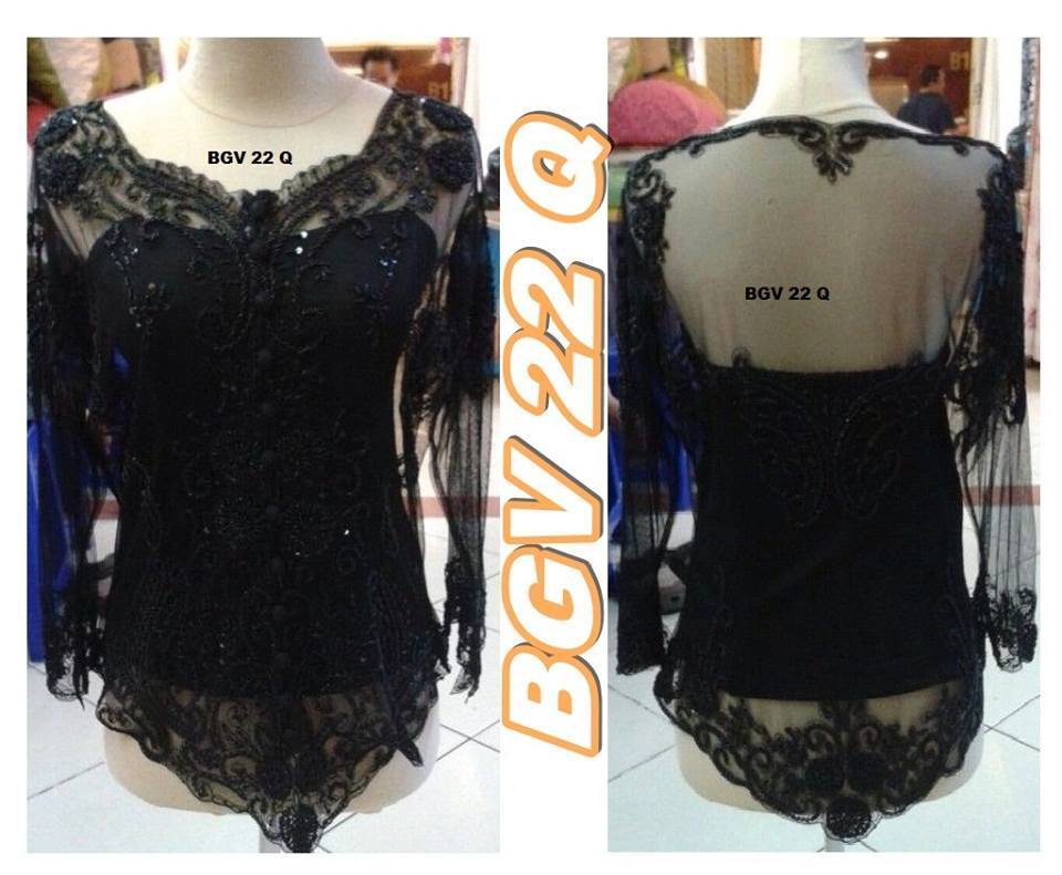 Kebaya Tile Payet Tangan jual kebaya tile payet tangan 7 8 hitam kamisol dianaku Kebaya Tile Payet Tangan jual kebaya tile payet tangan 7 8 hitam kamisol dianaku
