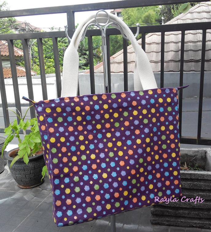 Tote Bag Tas Bahu Motif Bunga jual tote bag tas bahu shoulder bag motif polka bunga Tote Bag Tas Bahu Motif Bunga jual tote bag tas bahu shoulder bag motif polka bunga