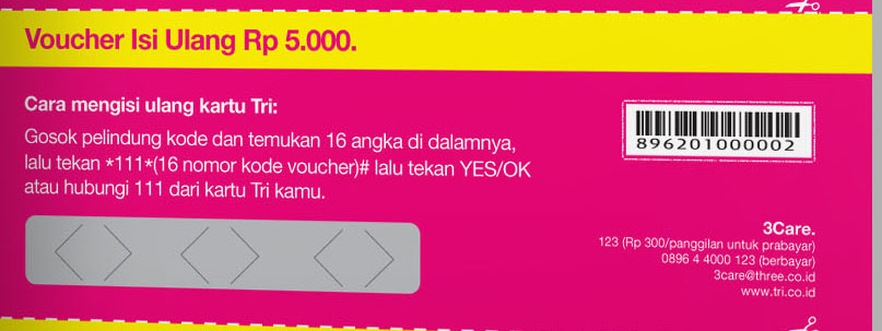 jual voucher fisik tri 5000 bdm store jual voucher fisik tri 5000 bdm store