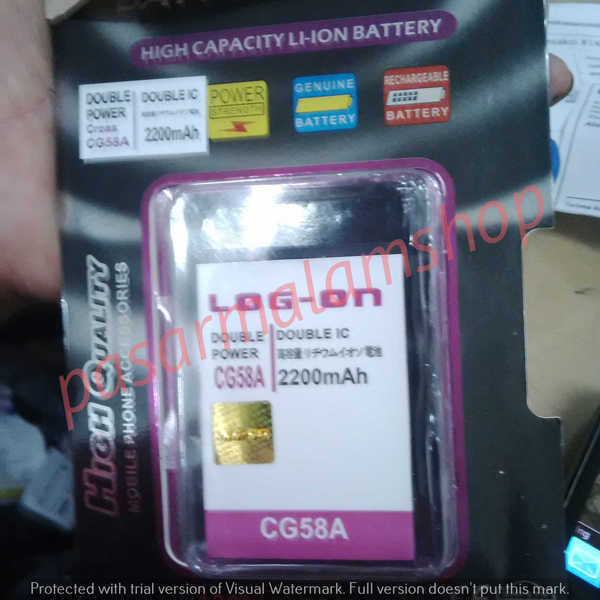 jual baterai baterei batre dobel power log on cross jual baterai baterei batre dobel power log on cross