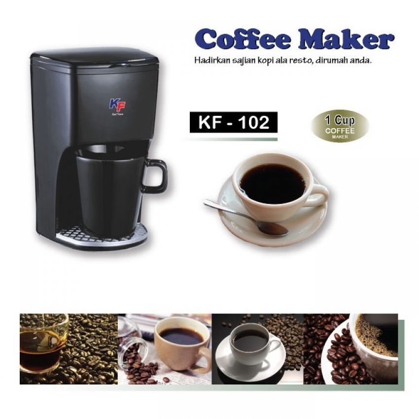 Jual KF Coffee Maker Alat Utk Membuat kopi KF-102 (gratis mug) - TOKO JAWA E. Tokopedia