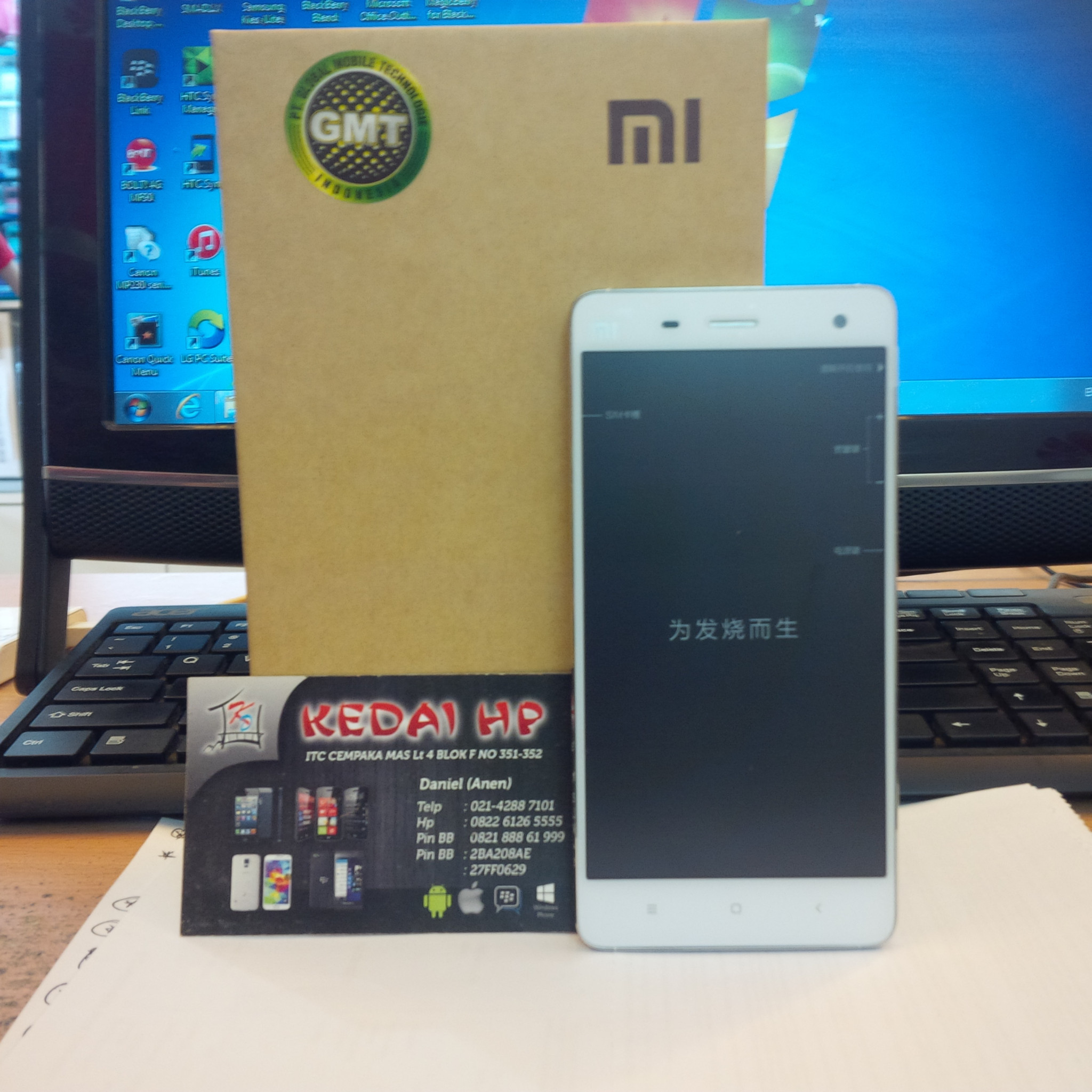 Harga Dan Spesifikasi Xiaomi Mi4 Lte 2017 Jual Xiaomi Mi4 4g Lte Ram 2gb Garansi Distributor 1 Tahun Kedai Hp Tokopedia