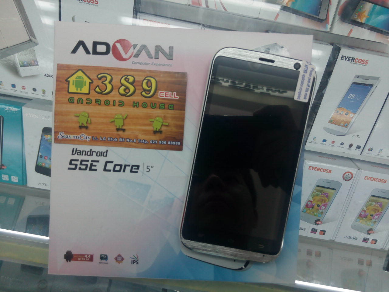 jual advan s5e 5 quot ips quadcore kitkat ram 512mb jual advan s5e 5 quot ips quadcore kitkat ram 512mb