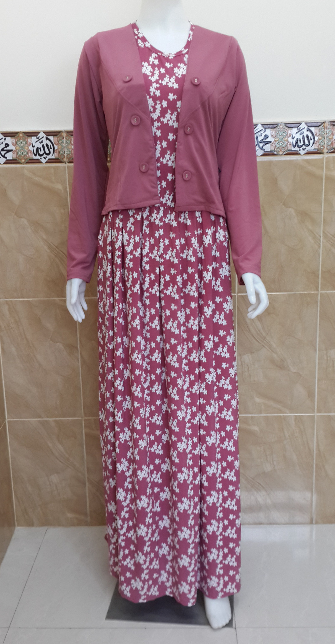 Jual Gamis Model Blezer Gamis Cardigan Terbaru Busana Muslim