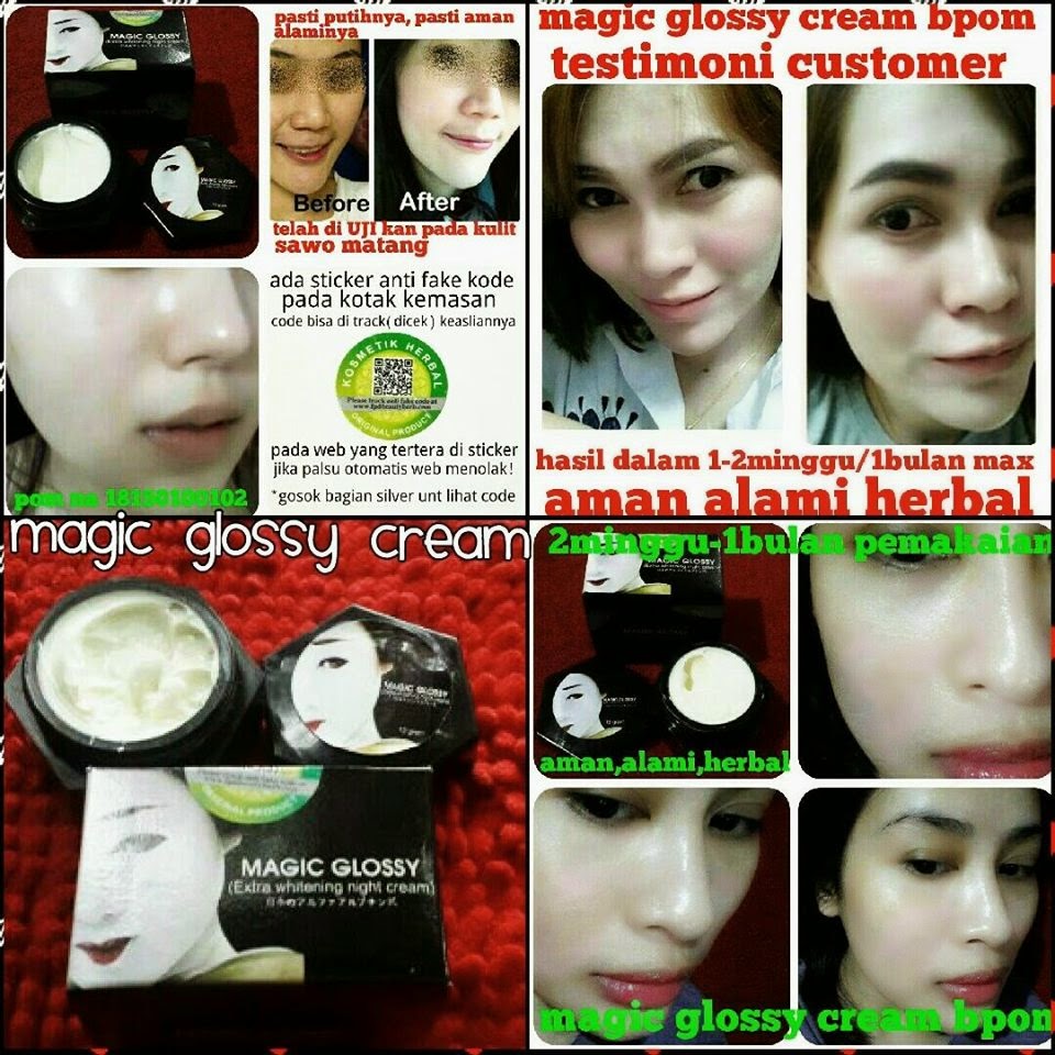 jual magic glossy whitening pemutih wajah jual magic glossy whitening pemutih wajah