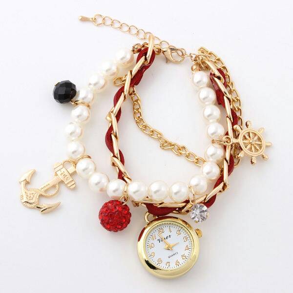 harga jam tangan gelang pearl wanita unik lucu murah id priceaz harga jam tangan gelang pearl wanita unik lucu murah id priceaz