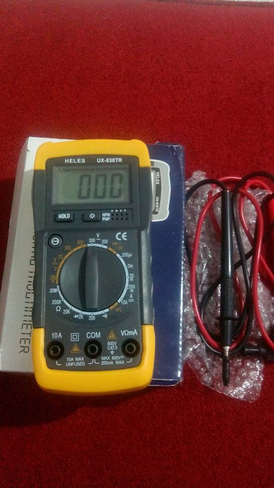 jual avometer multitester digital merk heles ux838 tr jual avometer multitester digital merk heles ux838 tr
