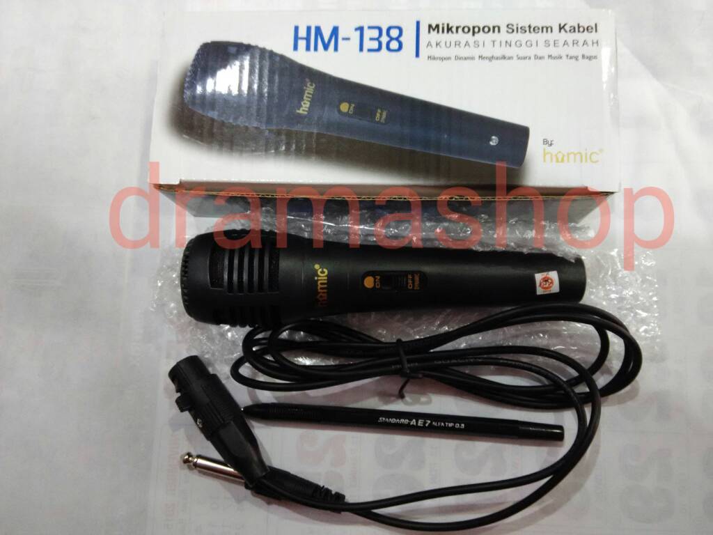 jual microphone homic 138 dramashop jual microphone homic 138 dramashop
