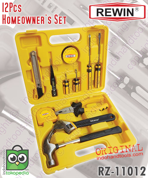 jual tool set perlengkapan rumah 12 pcs homeowner s set jual tool set perlengkapan rumah 12 pcs homeowner s set