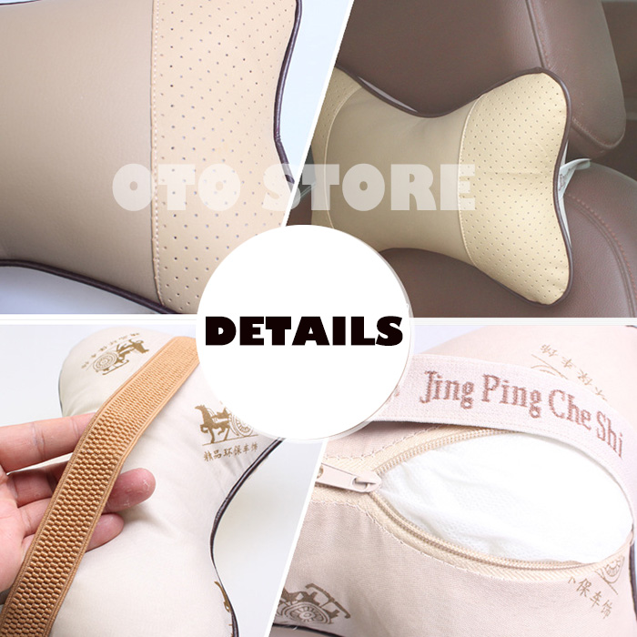 jual bantal mobil cusion leather pillow headrest oto store jual bantal mobil cusion leather pillow headrest oto store