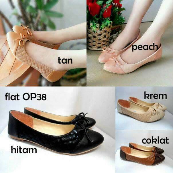 jual flat shoes ribbon opp38 flat sepatu pita elstore jual flat shoes ribbon opp38 flat sepatu pita elstore