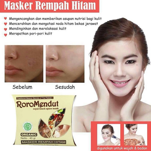 jual masker rempah hitam roro mendut grandis shop jual masker rempah hitam roro mendut grandis shop