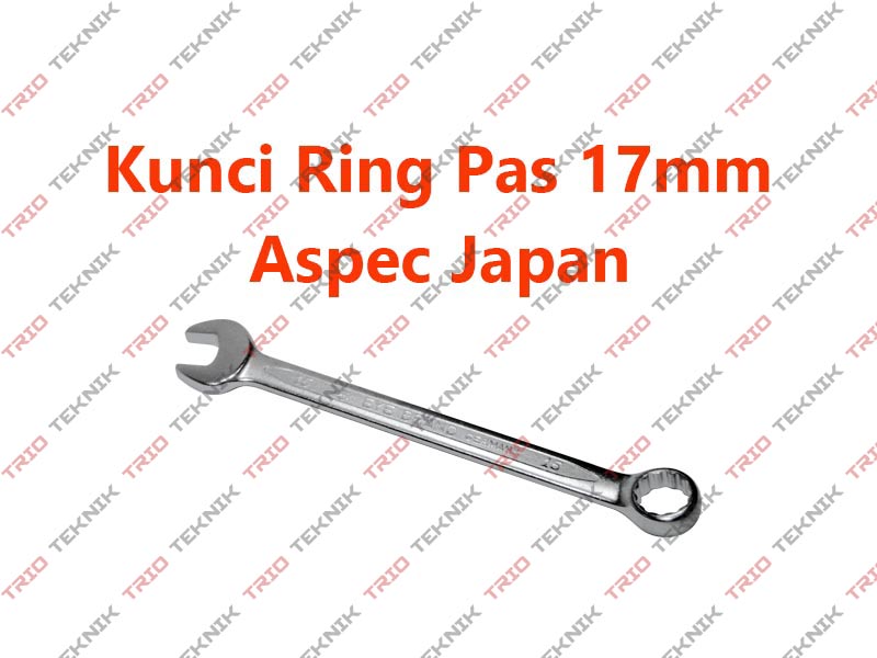 Ring Pas Aspec jual kunci ring pas 17mm aspec japan trio teknik Ring Pas Aspec jual kunci ring pas 17mm aspec japan trio teknik