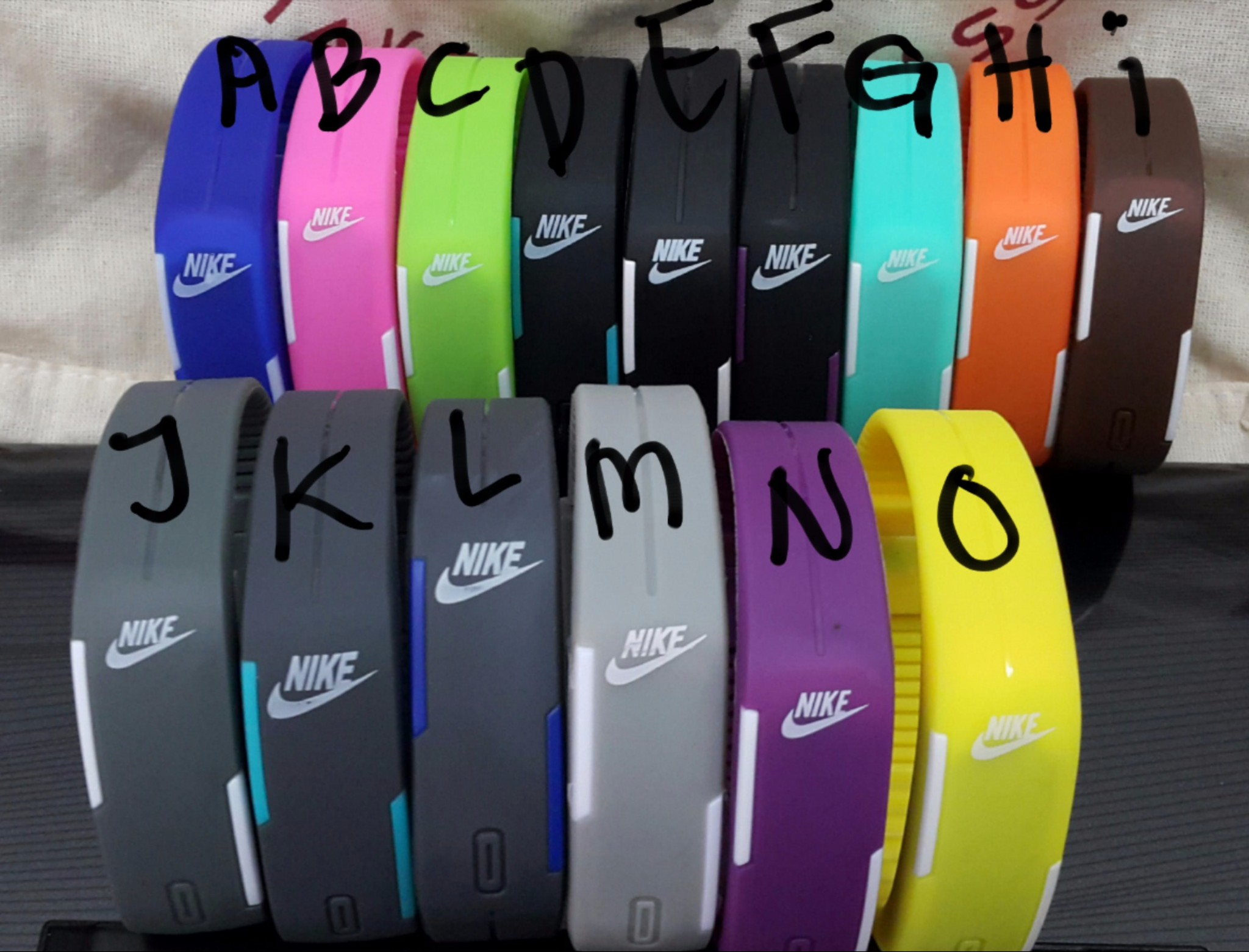 jual jam tangan gelang led nike sporty baby jual jam tangan gelang led nike sporty baby