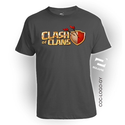 jual kaos 3d square coc logo grey juwmie shop jual kaos 3d square coc logo grey juwmie shop